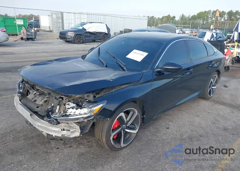 2019 Honda Accord Sport 2.0T из США, поврежденный, VIN 1HGCV2F38KA030583